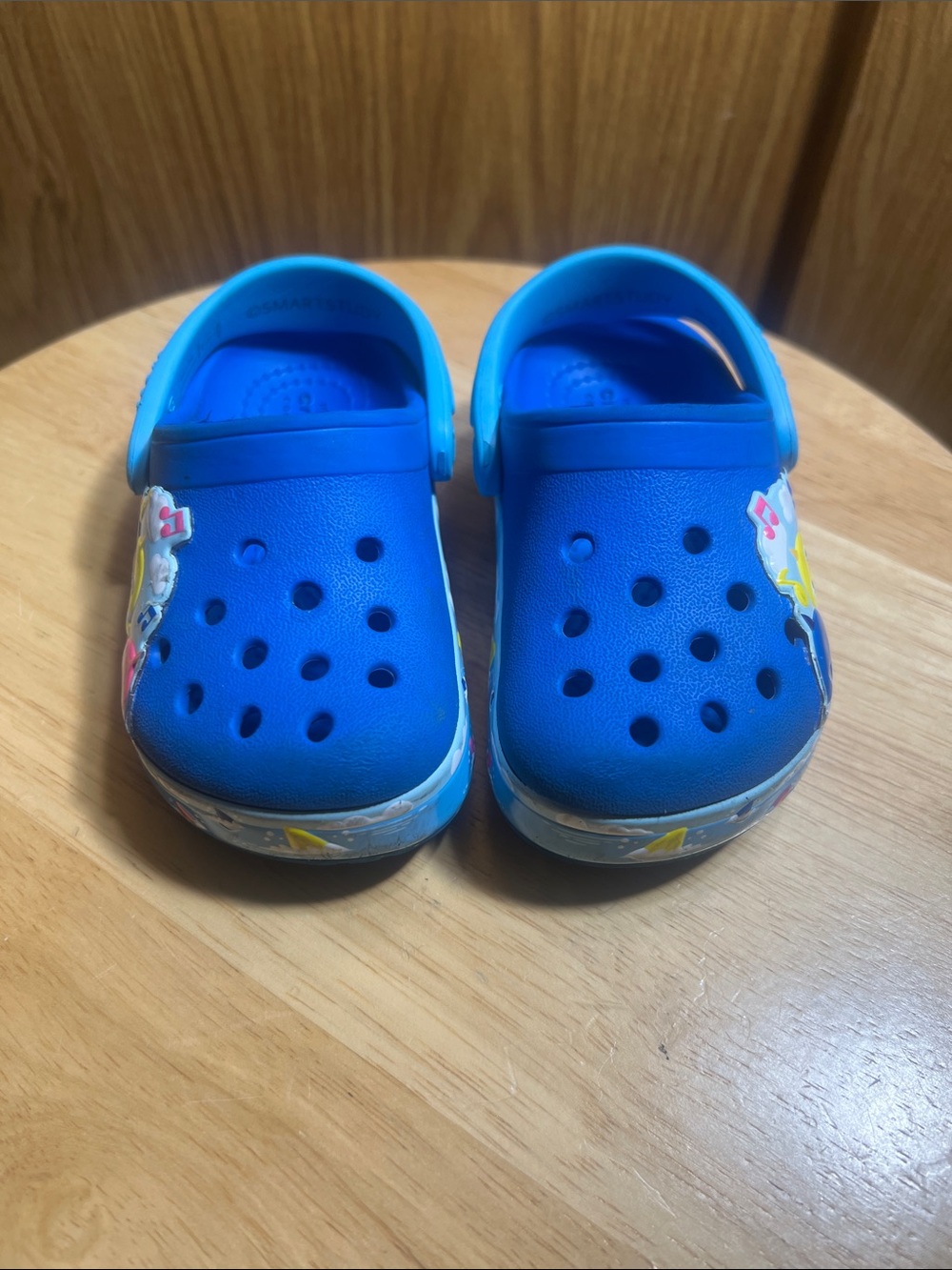 CROCS Kids Bright Blue Classic Clog Sandals